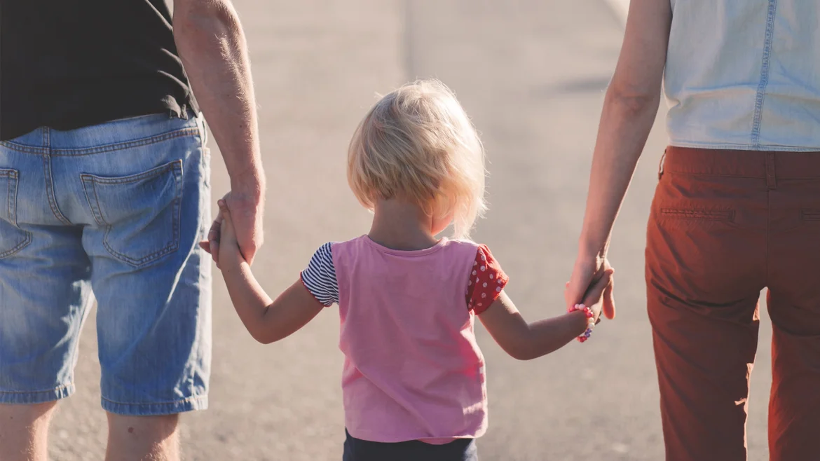 Eine Familie von Versicherungsmakler Mitlmeier